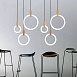 Подвесной Светильник Halo D20 Wood Imperiumloft 123403-22 - фото