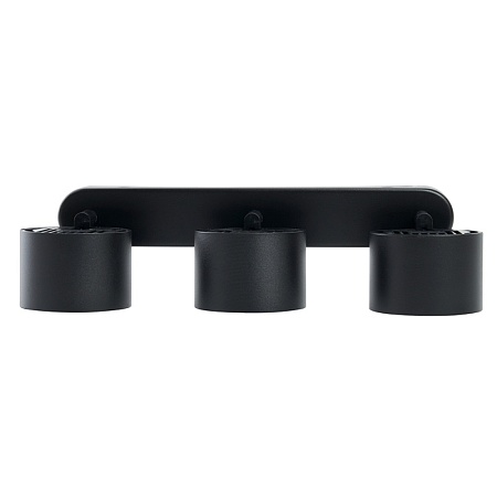 Светильник Feron ML213 настенно-потолочный под лампу GX53, черный - фото