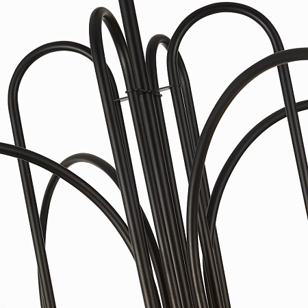 Люстра потолочная ST-Luce Черный/Белый G9 8*5W SL1204.402.08 - фото