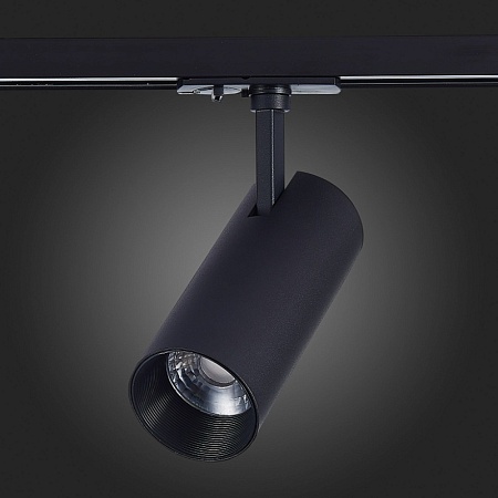 Св-к трек. Черный LED 1*20W 3000K 1 800Lm Ra≥90 36° IP20 L158xW65xH193 100-240V ST350.436.20.36 - фото