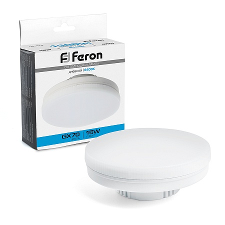 Лампа светодиодная Feron LB-472 GX70 15W 175-265V 6400K - фото
