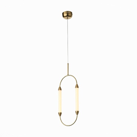 Подвес ST-Luce Латунь/Белый LED 2*4W 3000K SL6004.303.02 - фото
