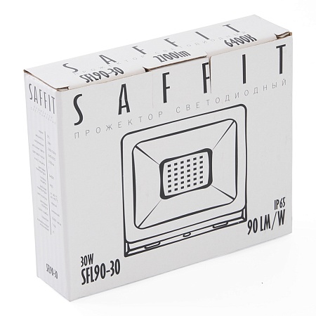 Светодиодный прожектор SAFFIT SFL90-30 IP65 30W 6400K - фото