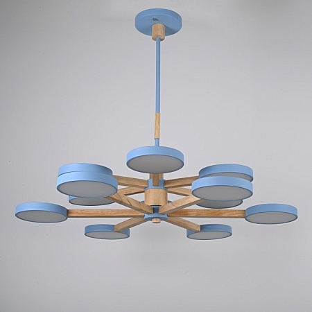 Подвесная Люстра Turna Dbl L12 Blue Imperiumloft 229092-26 - фото