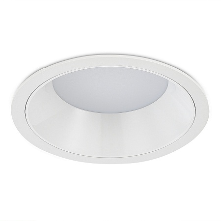 Св-к встр. Черный LED 1*18W 3000K 1 620Lm Ra80 120° IP20 D160xH60 100-240V ST755.438.18 - фото