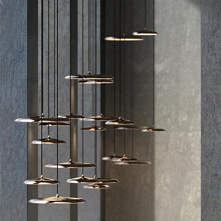 Подвесной Светильник Nordlux Artist Pendant D40 Copper Imperiumloft 189854-26 - фото