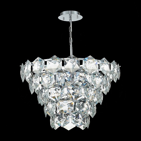 Люстра подвесная ST-Luce Хром/Прозрачный E14 9*40W SL1631.103.09 - фото