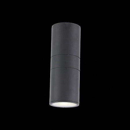 Светильник уличный настенный ST-Luce Черный/Черный LED 2*8W 4000K SL074.411.02 - фото