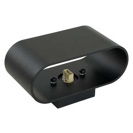 Светильник настенный Feron ML1780 Oval MR16 35W, 230V, G9,15W, чёрный IP20 - фото