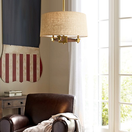 Люстра На Штанге Jorgenson Beige Imperiumloft 102090-26 - фото