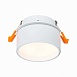 Встраиваемый поворотный светильник Белый LED 1*9W 3000K 720Lm Ra>90 120° IP20 D85xH68 1 ST651.538.09 - фото
