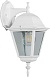 Светильник садово-парковый Feron 4202/PL4202 четырехгранный на стену вниз 100W E27 230V, белый - фото