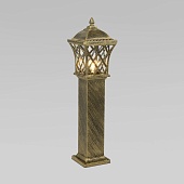 Ландшафтный светильник на столбе Cassiopeya F черное золото IP44 GL 1018F Elektrostandard