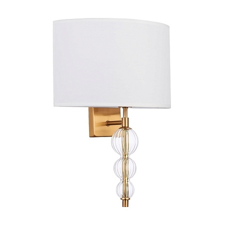 Светильник настенный Латунь, Прозрачный/Белый E14 1*40W SLE105711-01 - фото