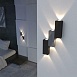 Настенный светодиодный светильник Petite LED 40110/LED сталь - фото