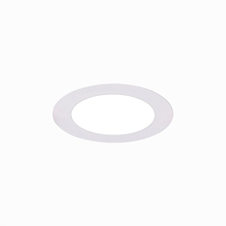 Св-к встр. Белый LED 1*6W 3000K 480Lm Ra80 110° IP20 D90xH30 220-240V ST210.538.06 - фото