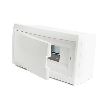 Бокс настенный STEKKER EBX50-3/12-20 12 модулей, белый, пластик, серия Standart - фото