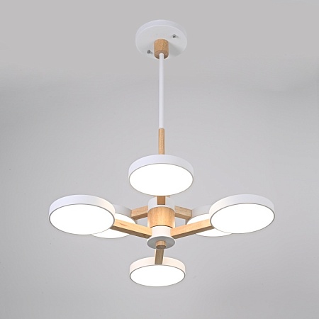 Подвесная Люстра Turna Dbl L6 White Imperiumloft 141109-26 - фото