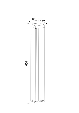 Ландшафтный светильник Outdoor O596FL-L9B4K1 - фото