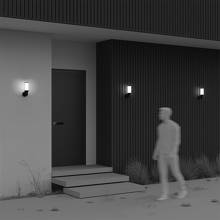 Уличный настенный светильник Outdoor O502WL-01B - фото