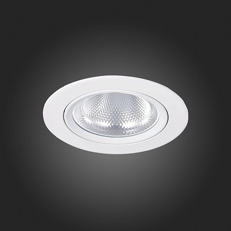Св-к встр. Белый LED 1*24W 4000K 1 800Lm Ra80 36° IP20 D138xH88 220-240V ST211.548.24.36 - фото