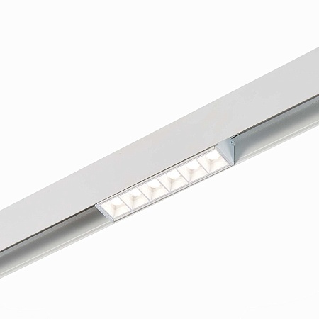 Магнитный трековый светильник Белый LED 1*6W 4000K 532Lm Ra>80 36° IP20 L115xW22xH44 48 ST361.546.06 - фото