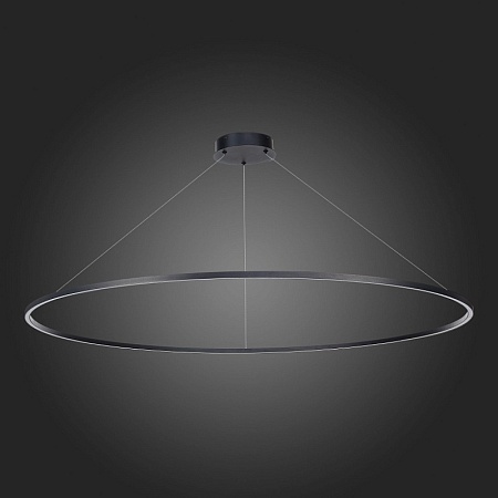 Cветильник подвесной SMART ST-Luce Черный/Белый LED 1*72W 2800-6500K ST605.403.72 - фото