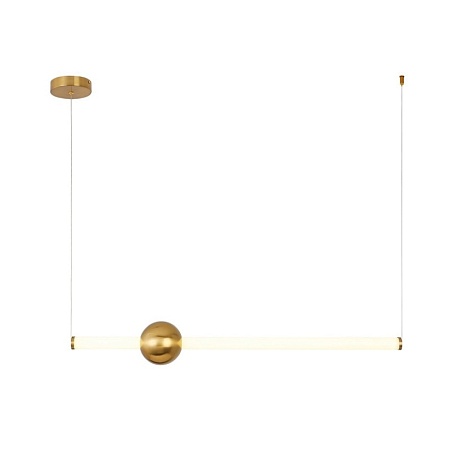 Светильник подвесной ST-Luce Золотистый/Золотистый, Белый LED 1*18W 4000K SL1222.203.01 - фото
