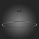 Cветильник подвесной SMART ST-Luce Черный/Белый LED 1*72W 2800-6500K ST605.403.72 - фото