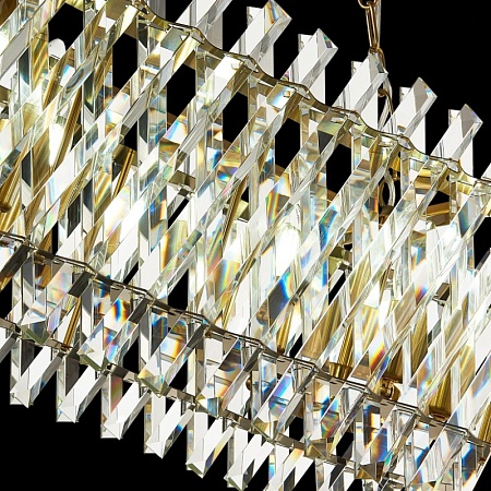 Светильник подвесной ST-Luce Латунь/Прозрачный E14 10*40W SL1170.303.10 - фото