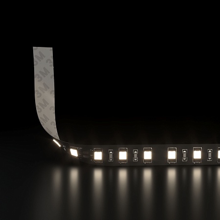 Светодиодная лента 120 Led 9,6 Вт IP20, 4200K дневной белый, 5 м 2835 24V 120Led 9,6W IP20 Black Elektrostandard - фото