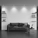 Встраиваемый светильник Technical Gyps Modern DL001-1-01-W - фото