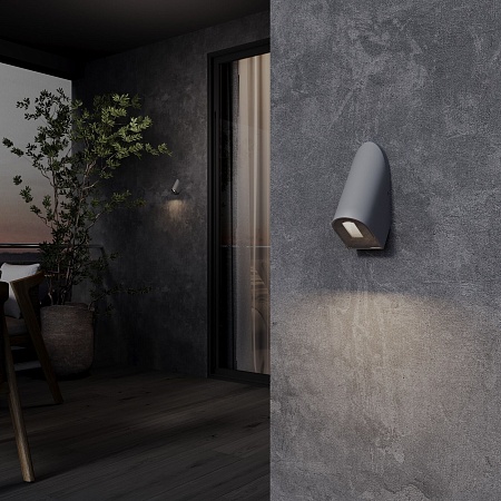 Уличная светодиодная подсветка для лестниц и дорожек 35168/D серый Elektrostandard - фото