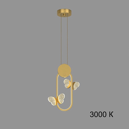 Подвесной Светильник Babetta Geometry C Brass 3000К Imperiumloft 212870-23 - фото