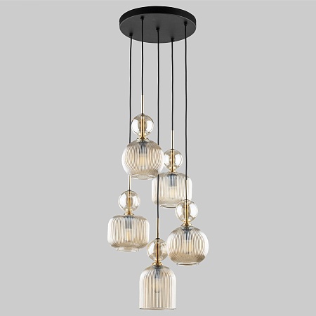 Подвесной светильник TK Lighting 11043 Sophia Cognac - фото