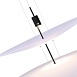 Люстра подвесная ST-Luce Черный/Белый LED 1*15W 3000K SL6101.423.01 - фото