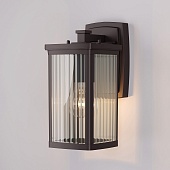 Настенный уличный светильник Lame D кофе IP33 GL 1006D Elektrostandard