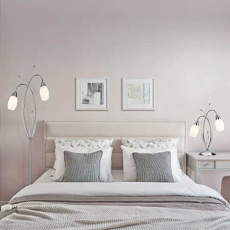 Напольный светильник Eurosvet 22080/2F хром - фото