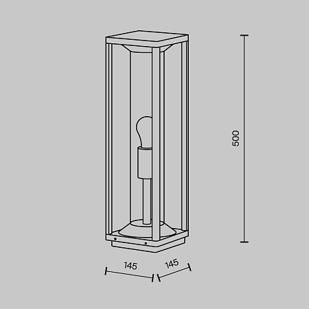 Ландшафтный светильник Outdoor O452FL-01GF1 - фото