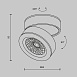 Потолочный светильник Technical Magic C022CL-7W4K-W-1 - фото