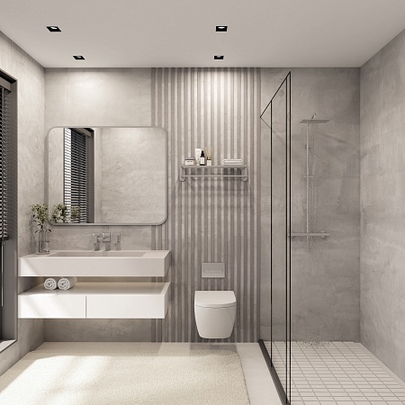 Влагозащищенный светильник Denkirs DK3104-BK - фото