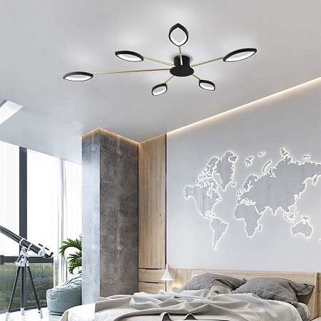 Потолочная Люстра Daggry 6 Imperiumloft 178236-26 - фото