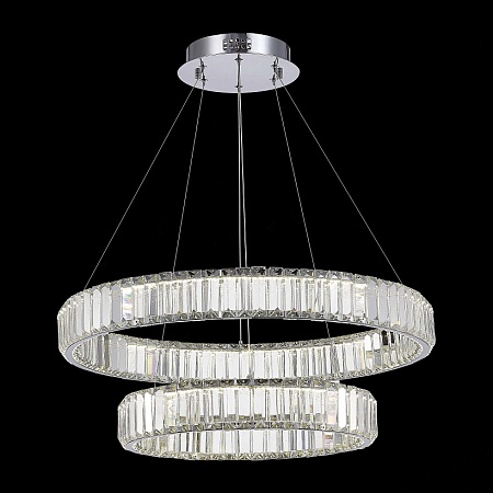 Люстра подвесная ST-Luce Хром/Прозрачный LED 1*70W 4000K SL1622.103.02 - фото