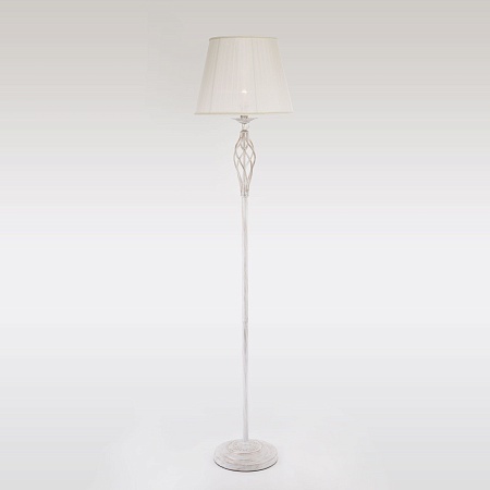 Напольный светильник Eurosvet 01003/1 белый с золотом - фото