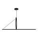 Подвесной Светильник Suspension Cercle Et Trait – Graphite Satine L120 Imperiumloft 144225-22 - фото