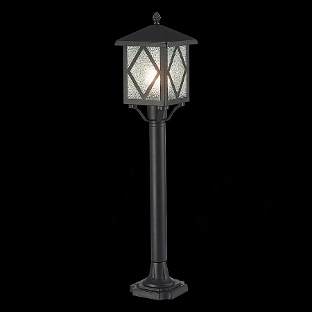 Светильник уличный наземный ST-Luce Черный/Черный, Прозрачный E27 1*60W SL084.415.01 - фото