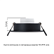 Точечный встраиваемый светильник Arte Lamp TARF A2167PL-1BK - фото