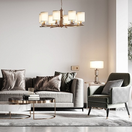 Сенсорный выключатель одноклавишный с подсветкой (шампань) W4512011 - фото