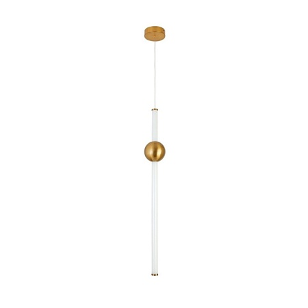 Светильник подвесной ST-Luce Золотистый/Золотистый, Белый LED 1*18W 4000K SL1222.213.01 - фото