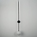 Настенный Светильник Lines Ball 100 Black Imperiumloft 140827-26 - фото